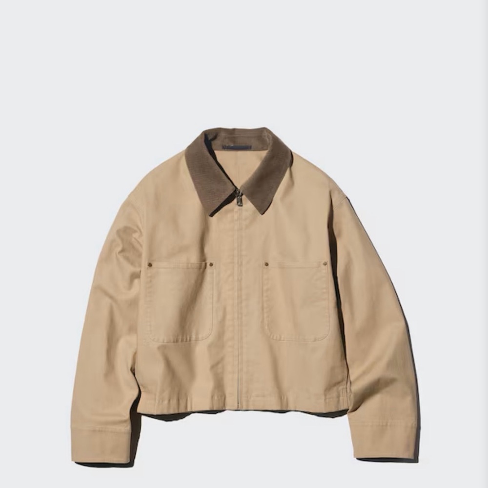 Uniqlo brown jacket
